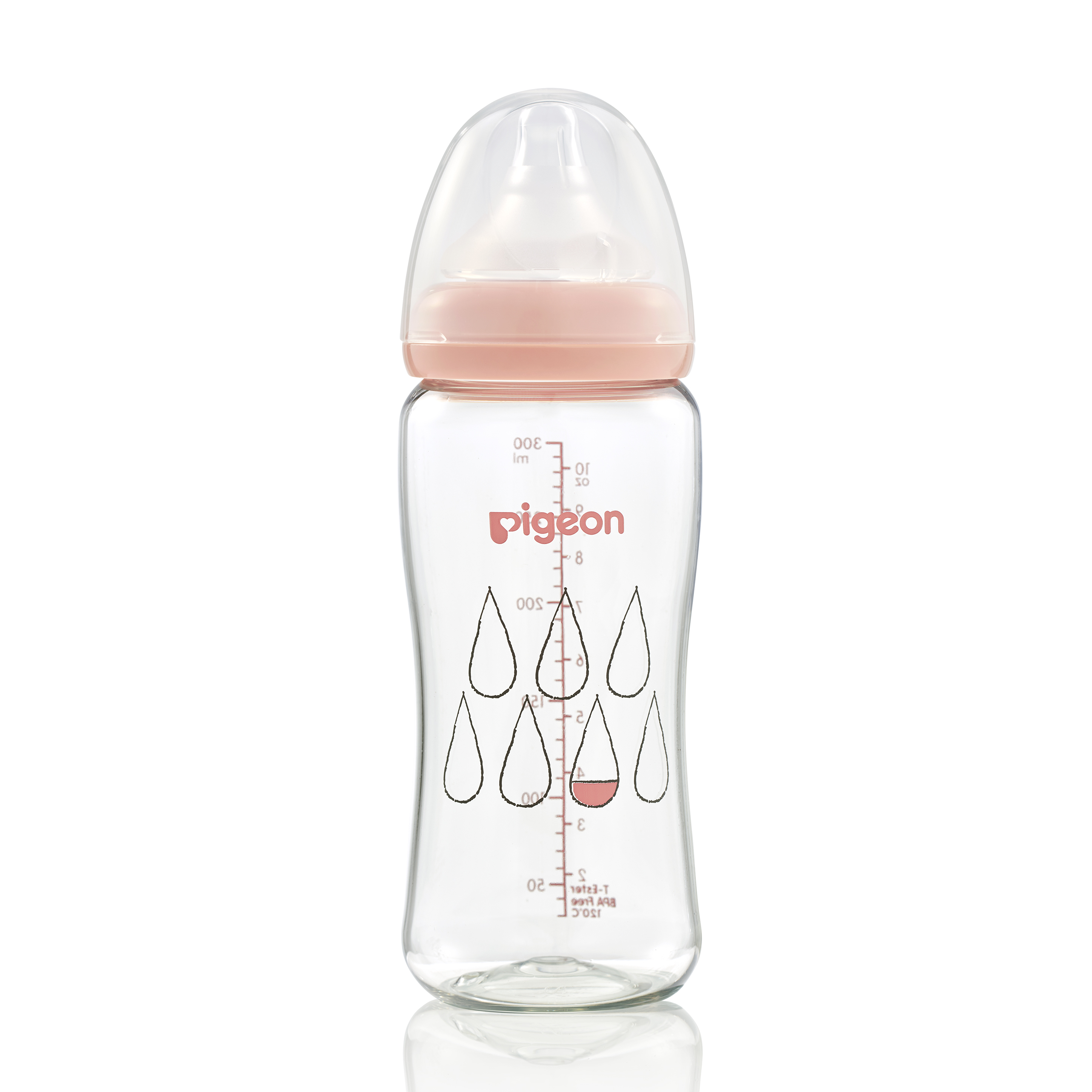 baby-fairPigeon Softouch Nursing Bottle T-ester 300ml (Dewdrop EN) (PG-79424)